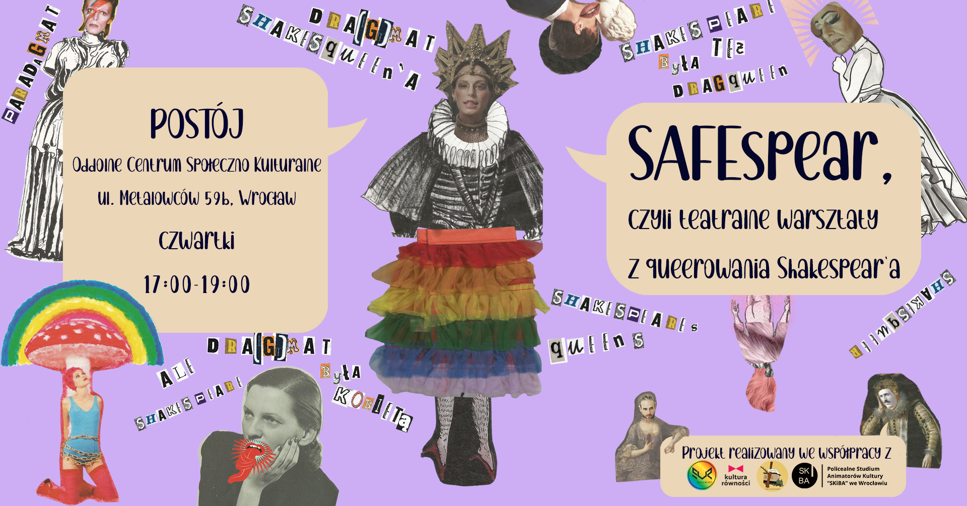 SAFEspear, czyli teatralne warsztaty z queerowania Shakespeare’a