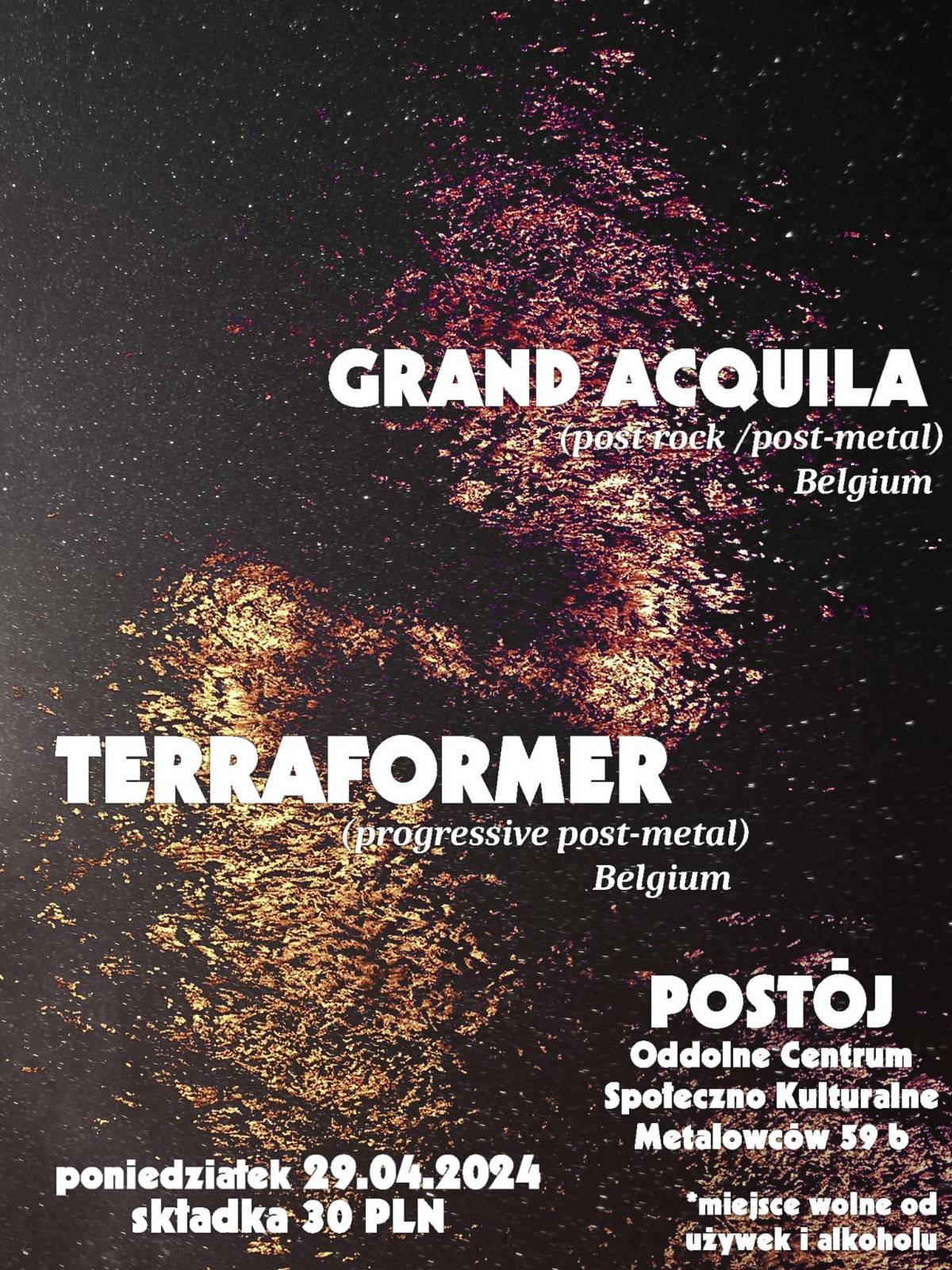 Poniedziałkowy post-rock/metal: GRAND AQUILA i TERRAFORMER